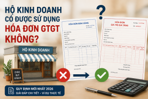 Hộ kinh doanh có được xuất hóa đơn GTGT không
