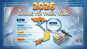 Tra cứu vùng lương tối thiểu 2026